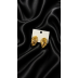 Gold Burgu Form Şık Küpe