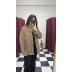 Leopar Desen Oversize Gömlek Ceket