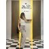 Moka Yıkamalı Yüksek Bel Wide Leg Jean