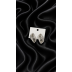 Silver Burgu Form Şık Küpe