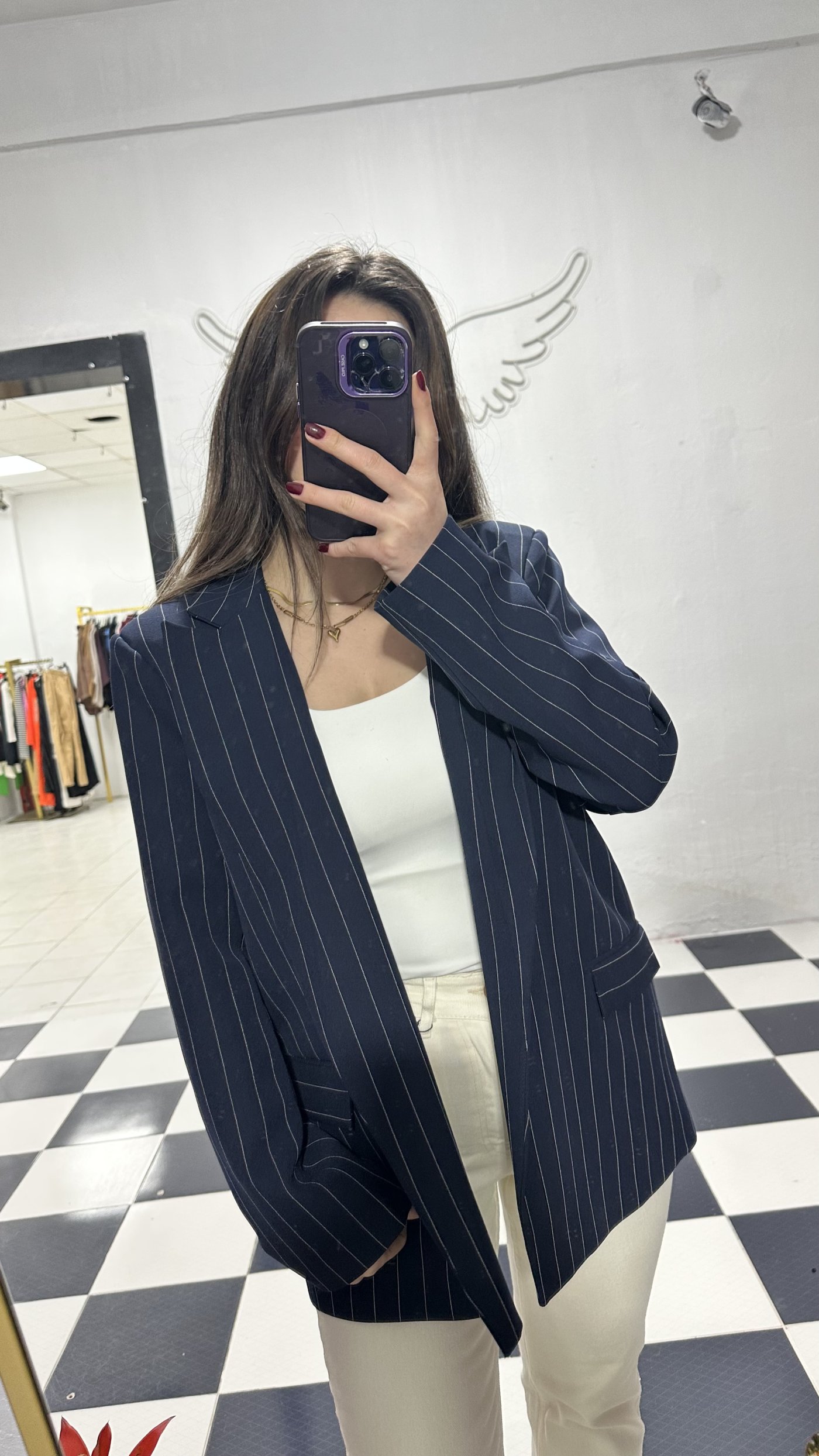 Lacivert Blazer ceket