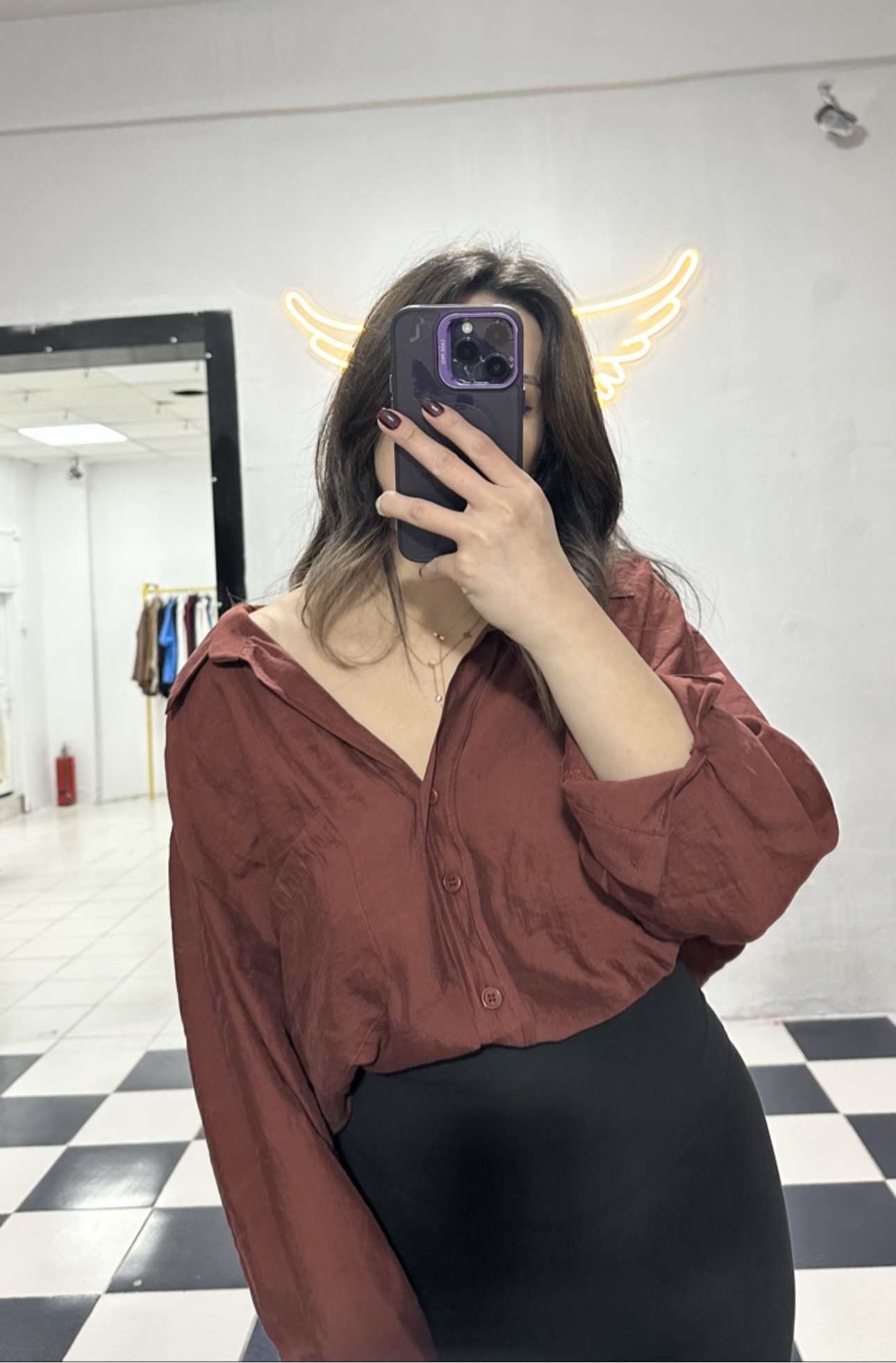 Tarçın Oversize Gömlek